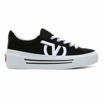 Női Vans Staple Sid NI Tornacipő VA9416758 Fekete/Fehér